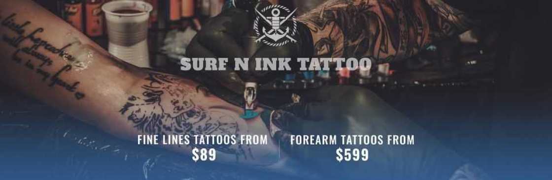 Surf N Ink Tattoo Cover Image